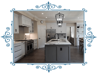 Kitchen cabinets