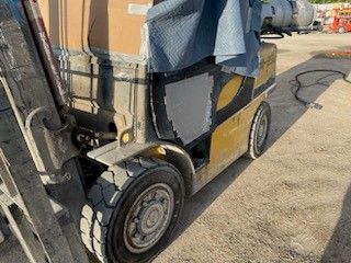 rusty equipment before treatment