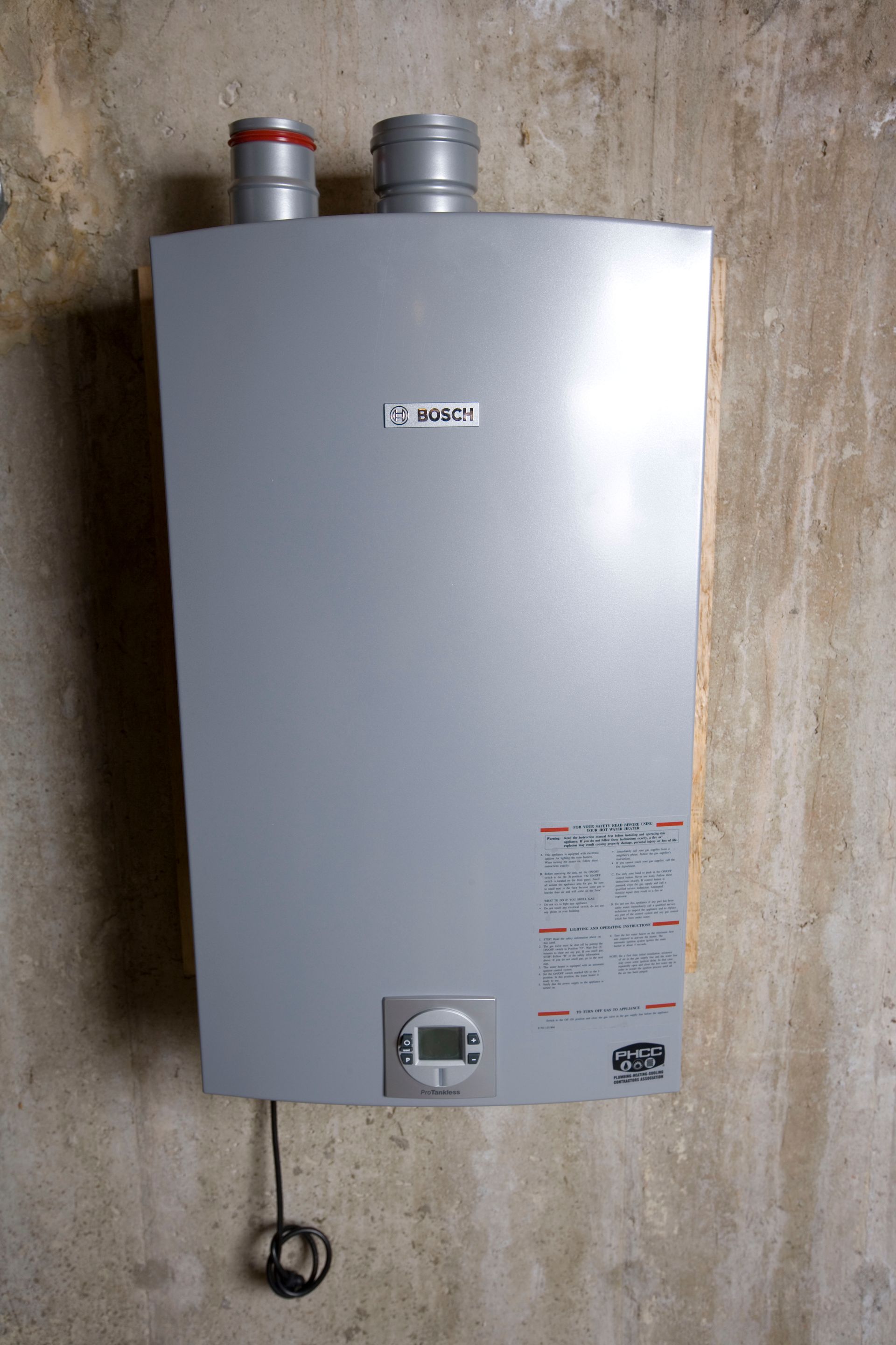 tankless water heaters