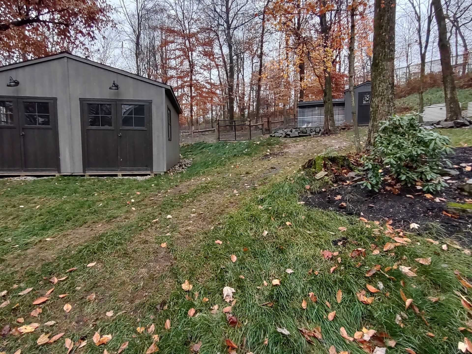 Fence around a property