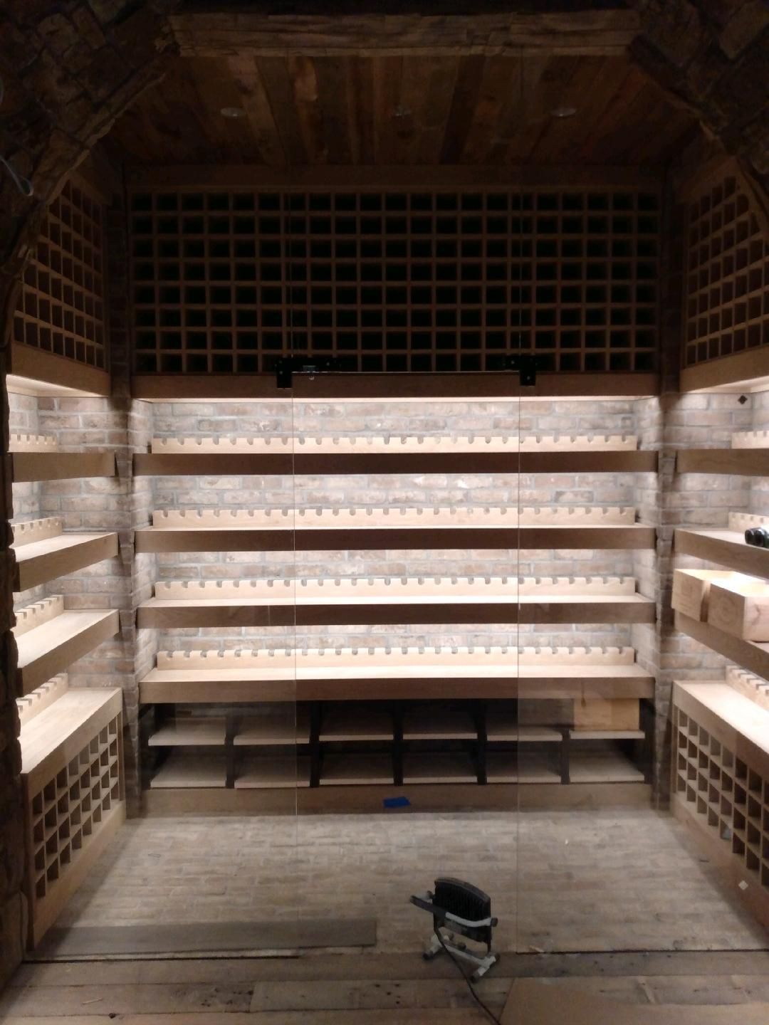 wine celler lights 