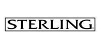 STERLING logo in black text inside a rectangular border on a white background