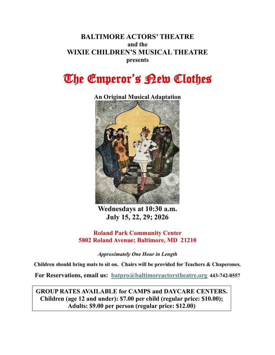 The Emperor's New Clothes flyer