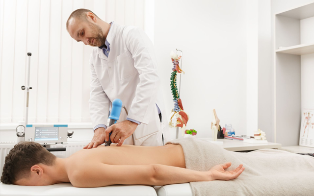 Radial Shockwave Therapy at Synapse Brain & Spine Center!