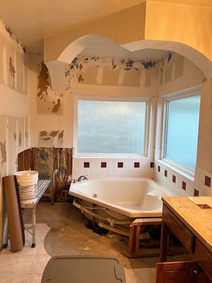 Bathroom transformation