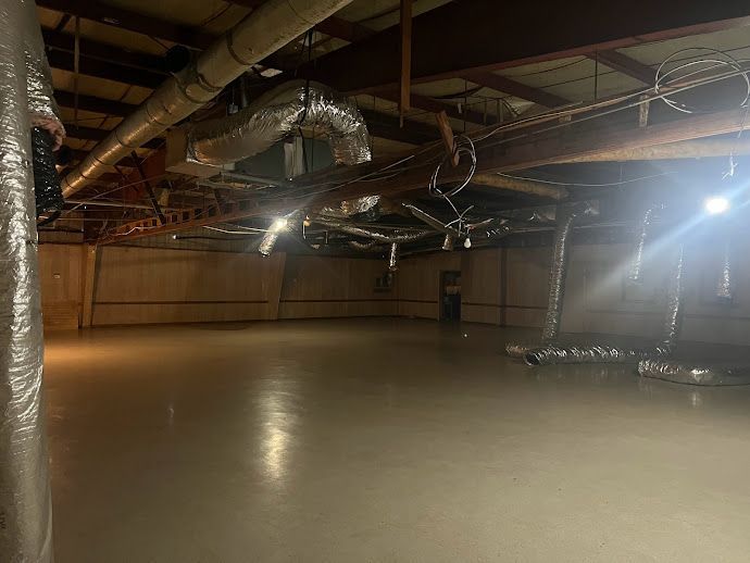 Commercial ceiling tile replacement