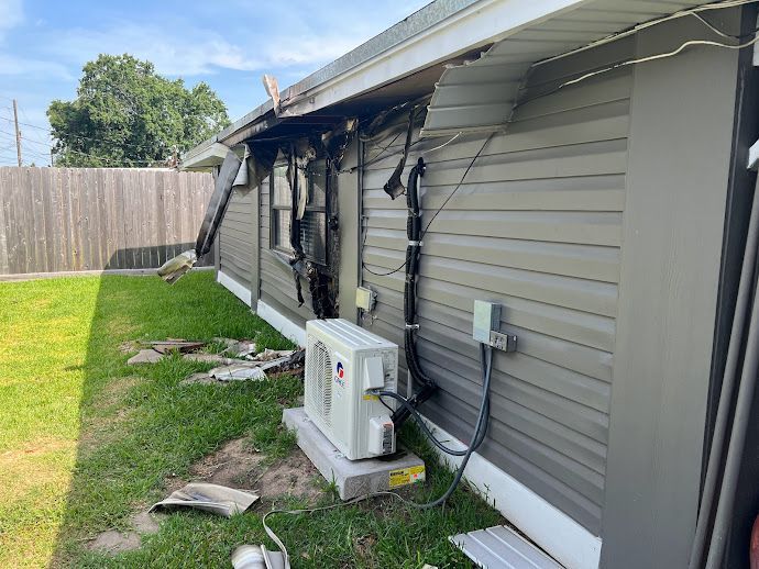 Fire and smoke damage restoration