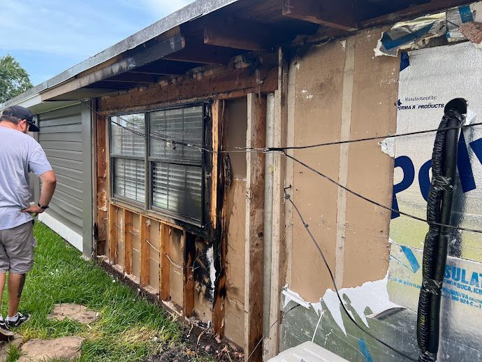 Fire and smoke damage restoration