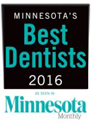 Minnesota's Best Dentists 2016 badge