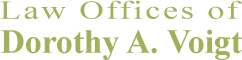Law Offices of Dorothy A. Voigt | Attorneys | Elgin, IL