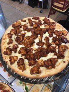 all meat whole pizza