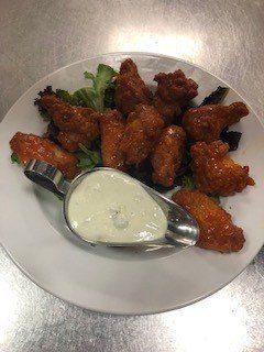 buffalo chicken with sauce