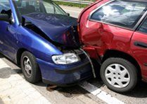 An auto accident