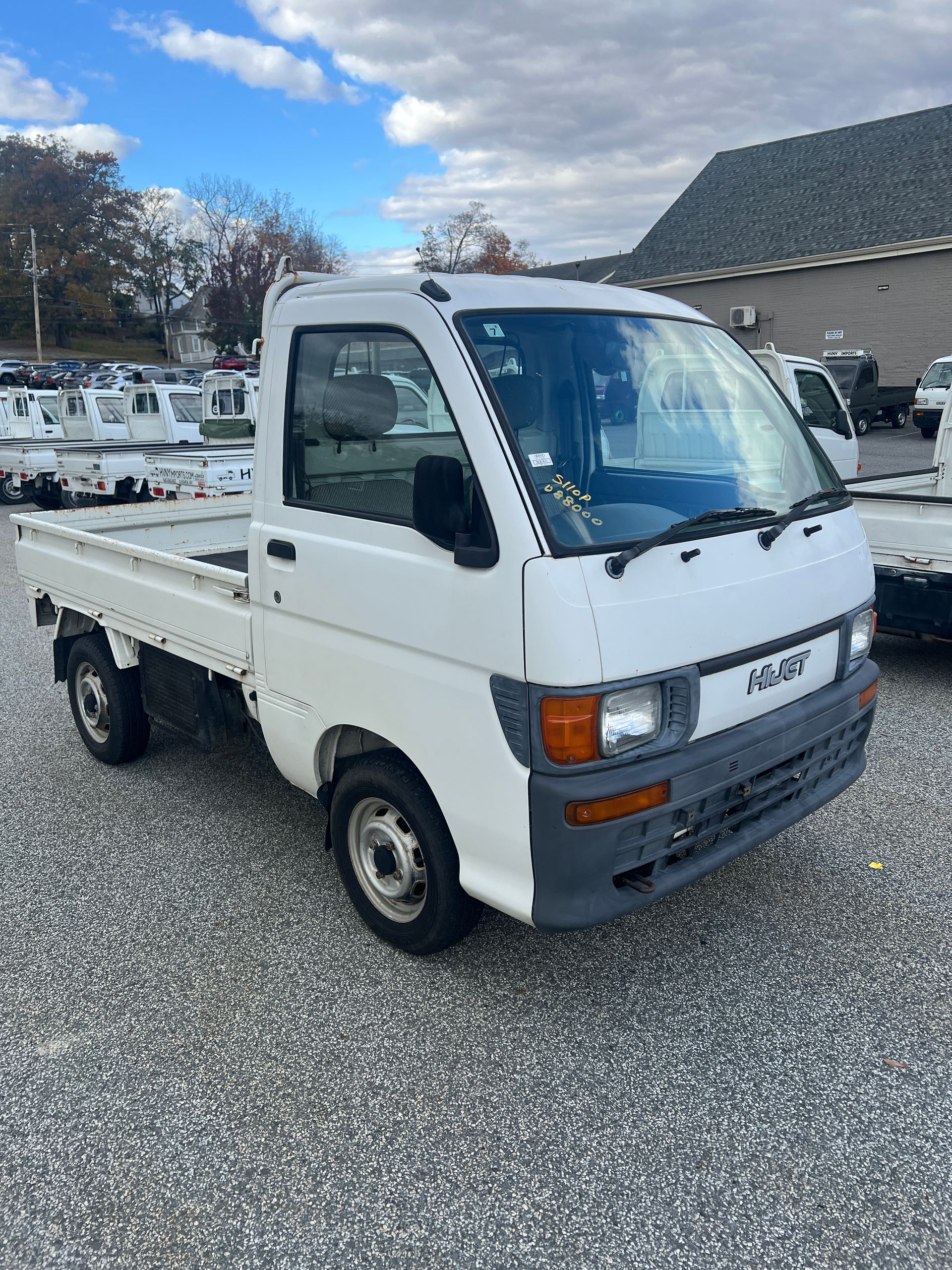 1996 Daihatsu Hijet Kei Truck 4WD For Sale In a Parking Lot