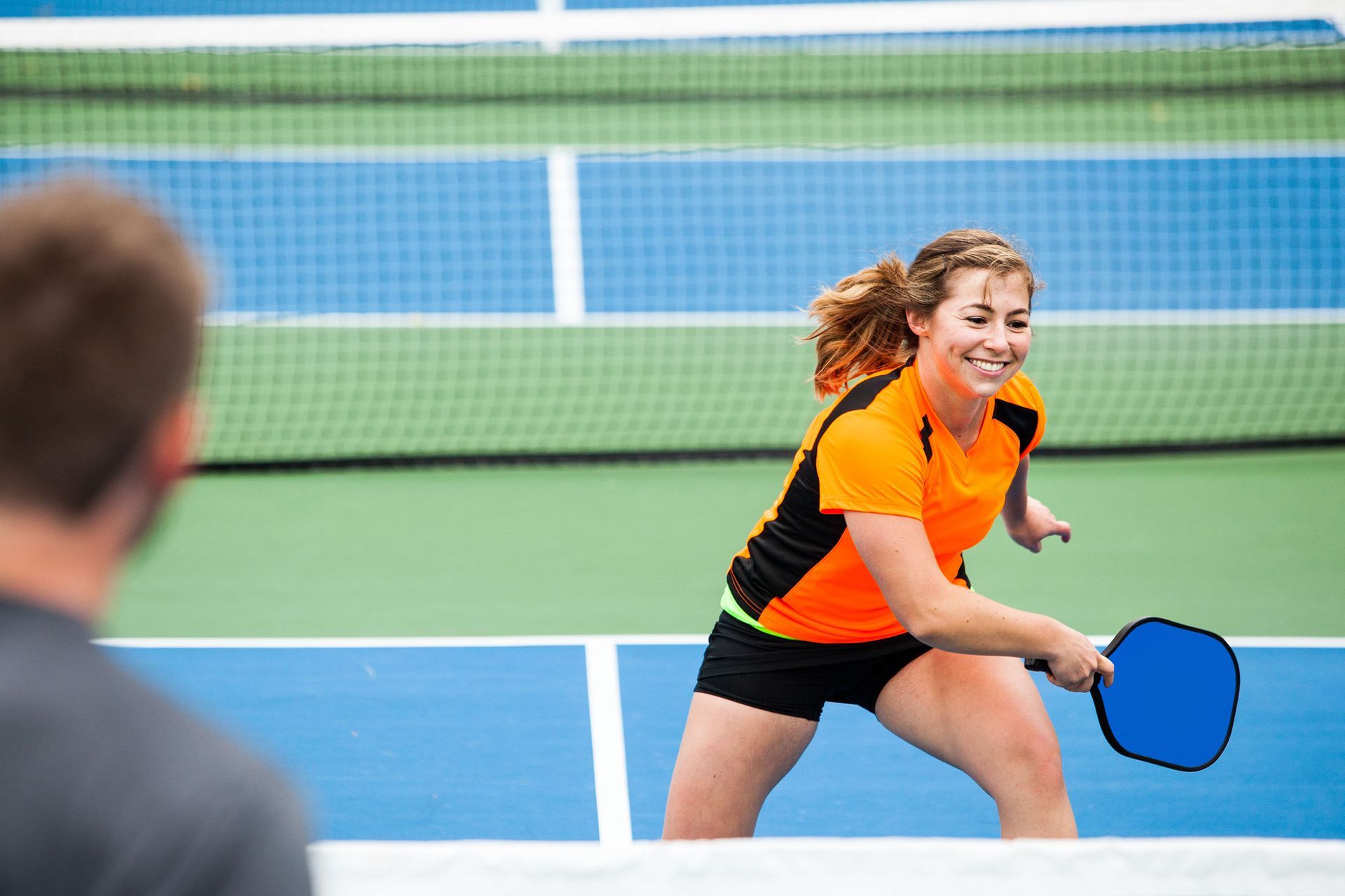 pickleball court construction