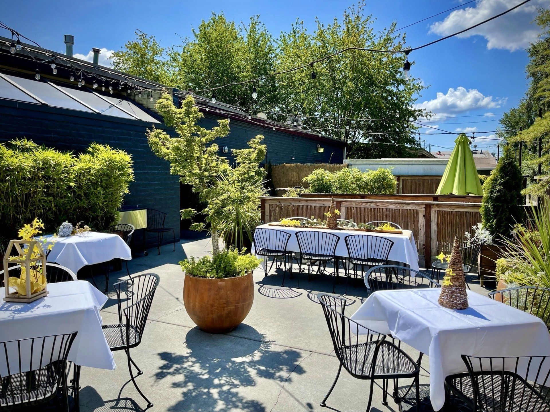 Outdoor Wedding Event Space at Neighborhood Grills Catering