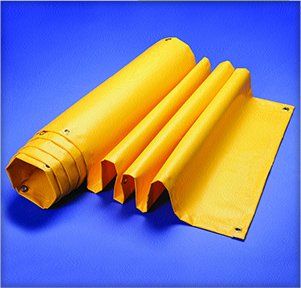 vinyl support for dust filter