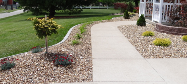 Commercial Hardscape design