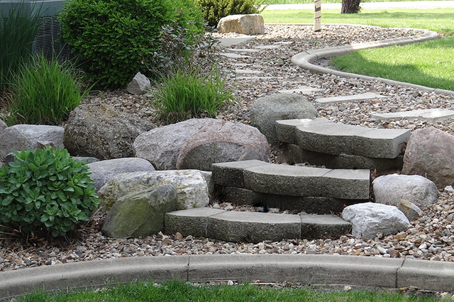 Residential stone flooring work