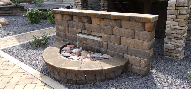 Hardscaping work maintenance