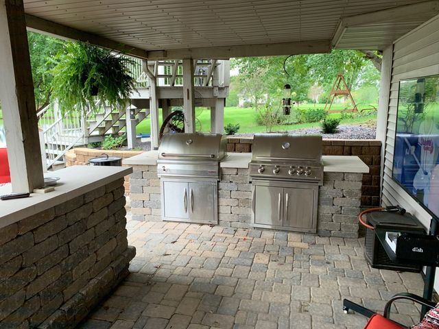 Indoor hardscaping