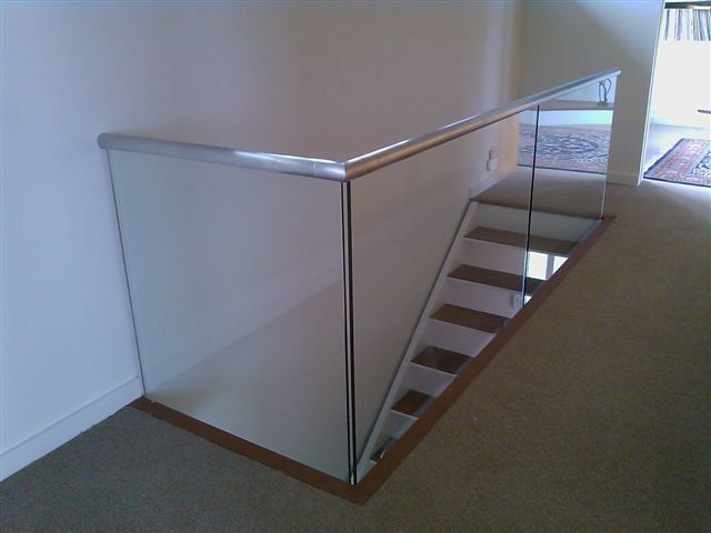 Staircase glass