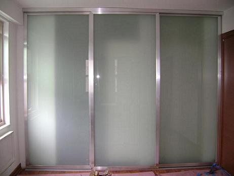 Glass door
