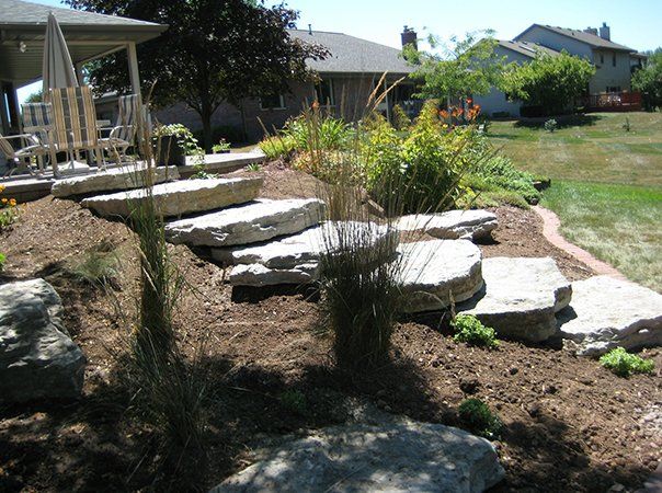 Stone stairs