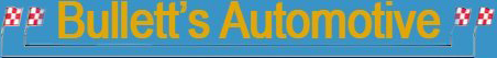 Bullett's Automotive - Logo