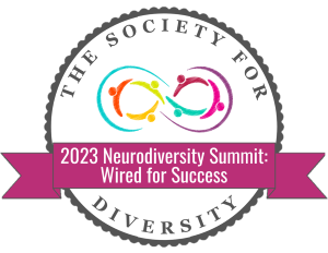 2023 Neurodiversity Summit: Wired for Success Awards badge