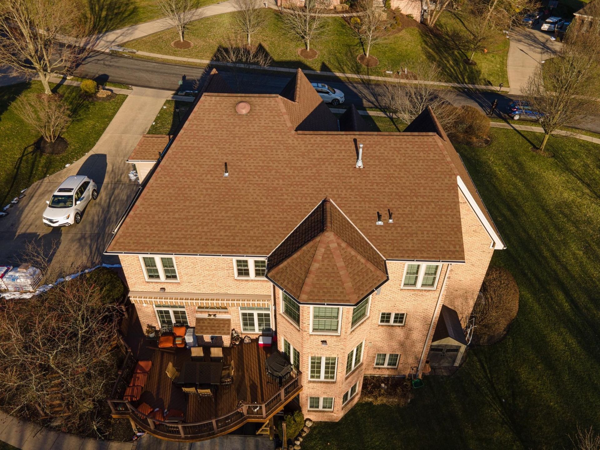 House roof renovated