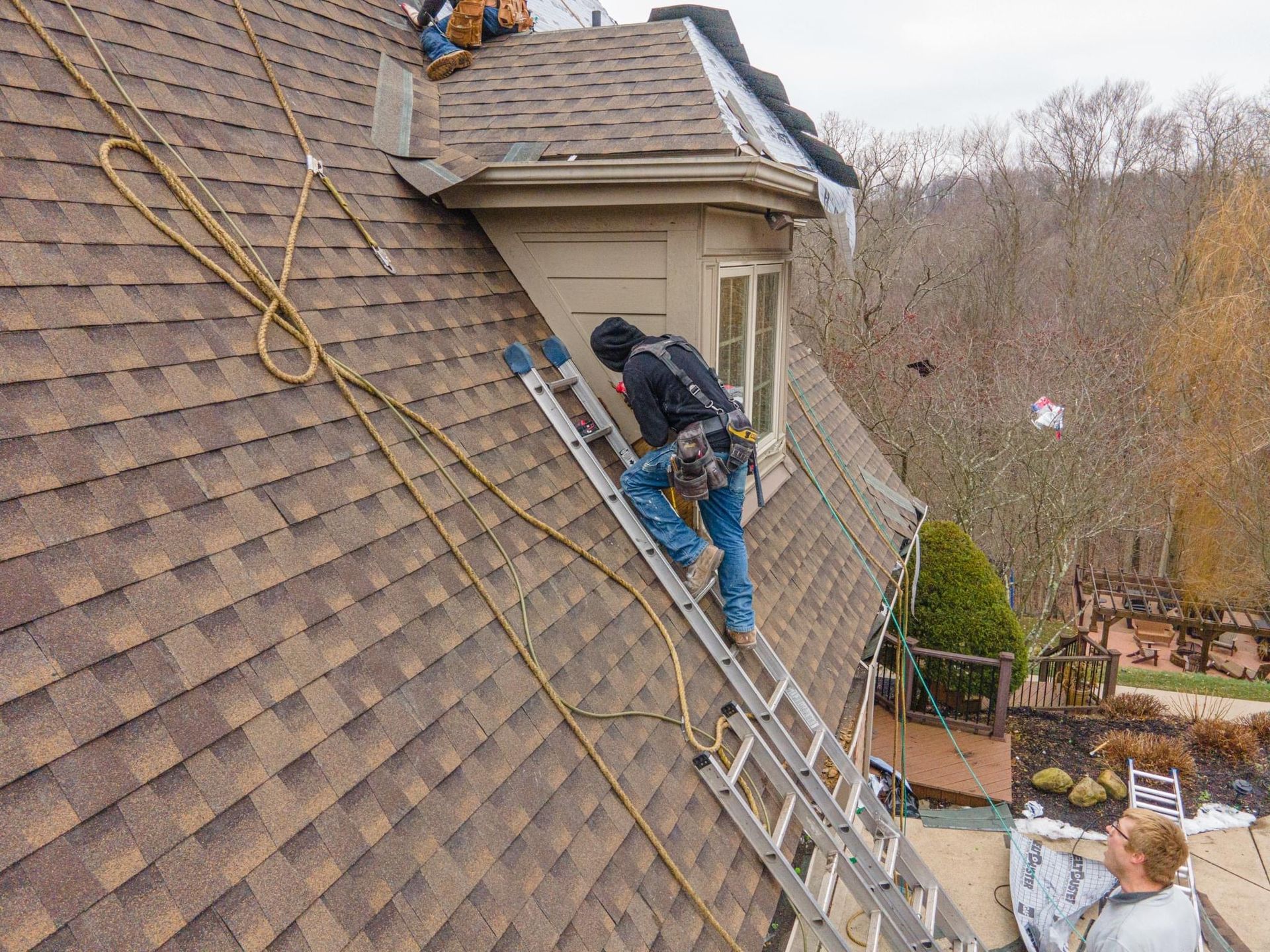 Roofing installation