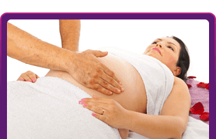 Soft pregnancy massage