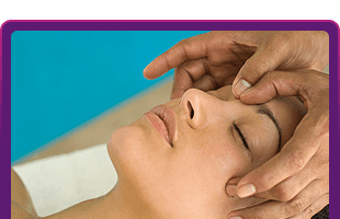 Soft massage to relieve headache