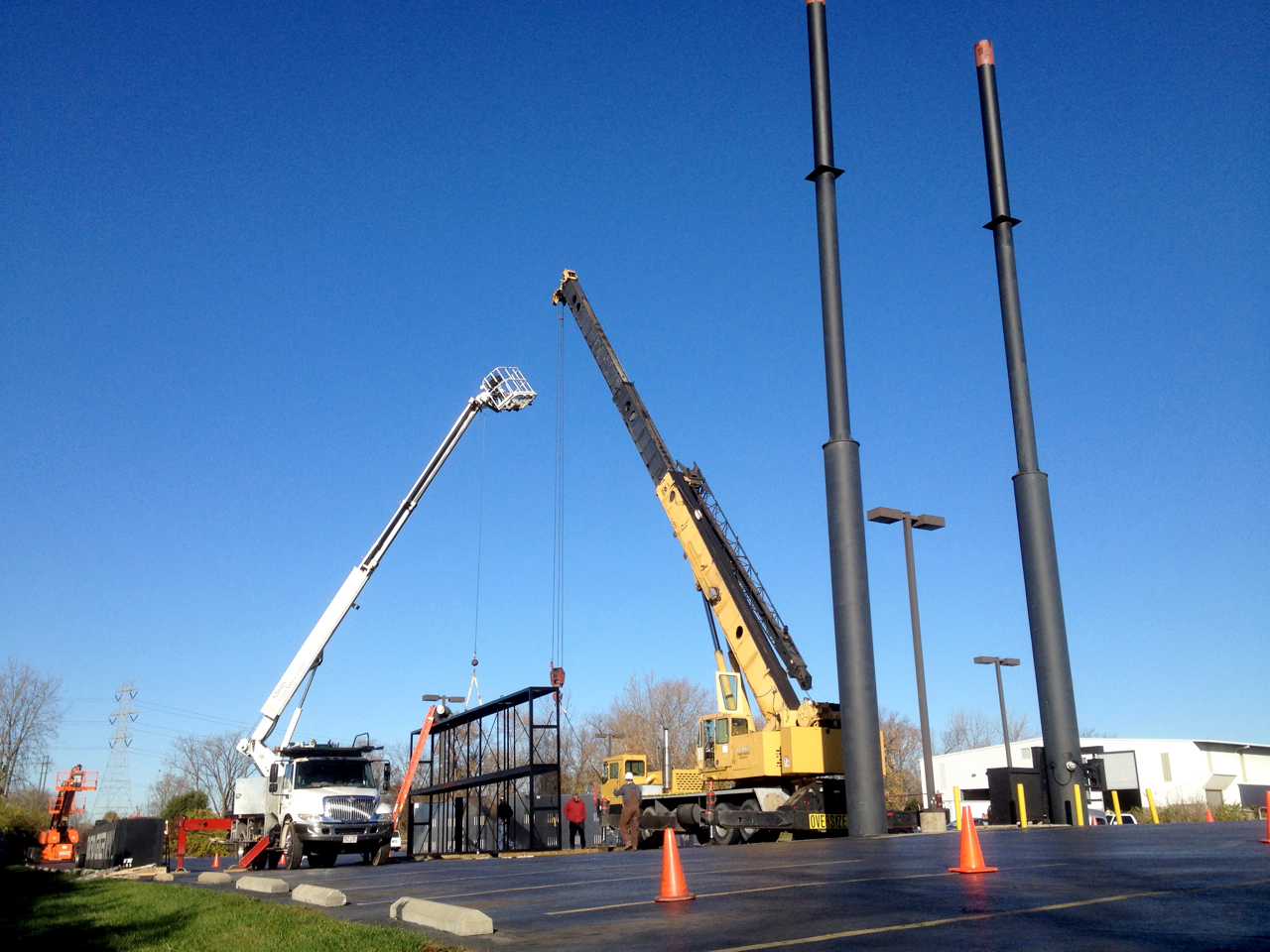 Signage installation