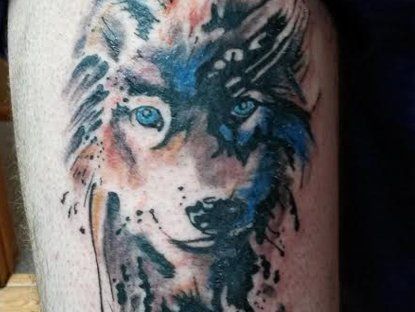 Dog tattoo