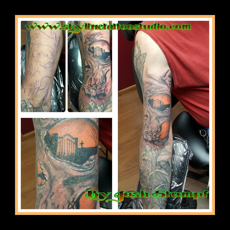 Detailed tattoo sleeves