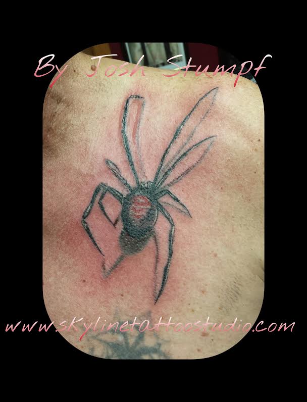 Spider tattoo