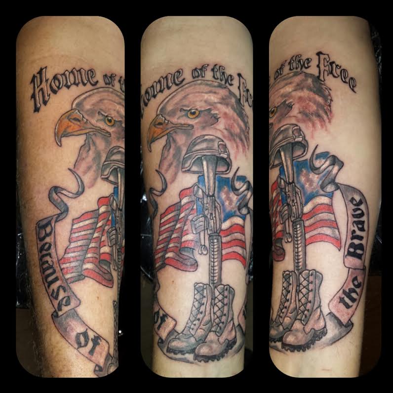 Patriotic tattoo