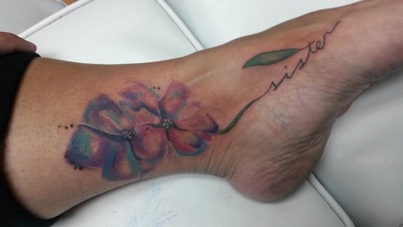 Flower tattoo