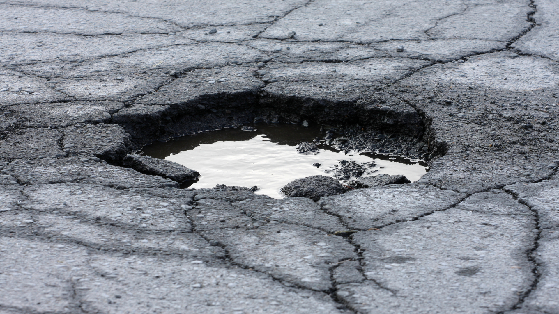 what causes potholes