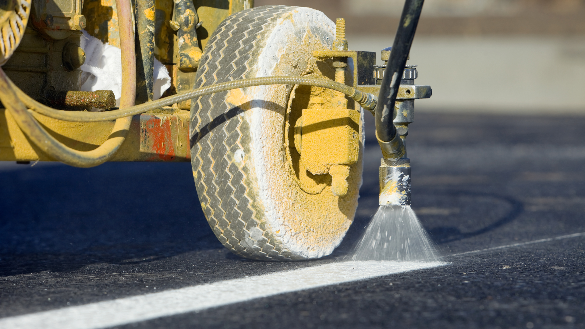 pavement striping