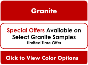 special offers are available on select granite samples for limited time offer click to view color options