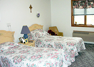 Ridgeview Residential care bedroom