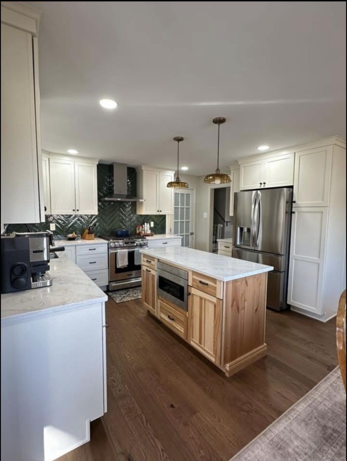Image of a refinished kitchen 