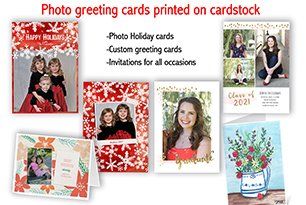 Photo greeting cards
