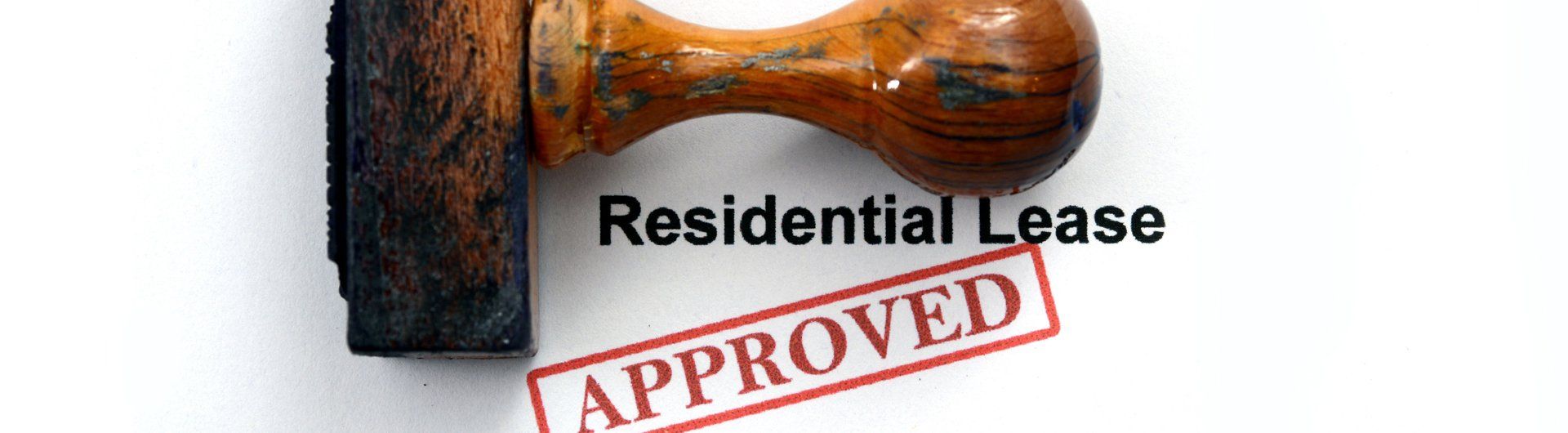 Approved residential lease
