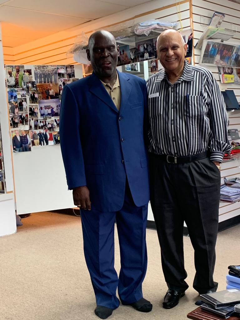 Custom tailored suit