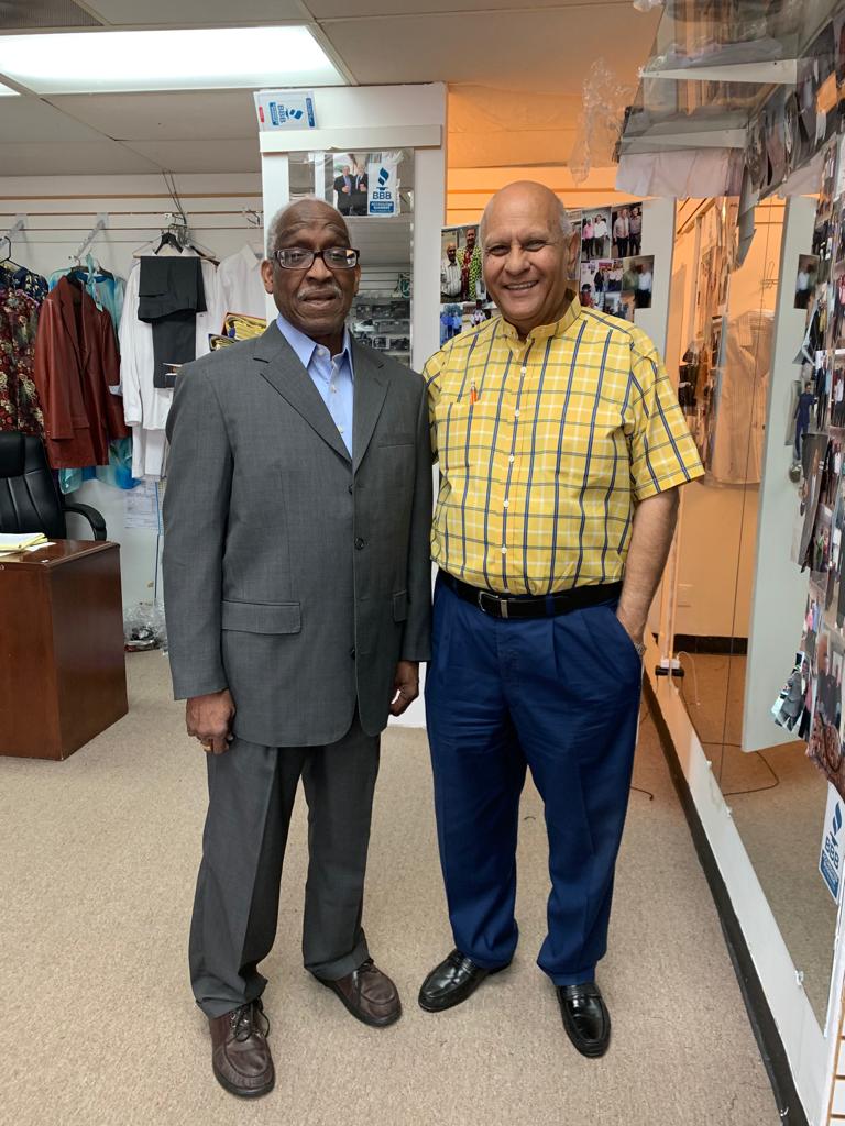 Custom tailored suit