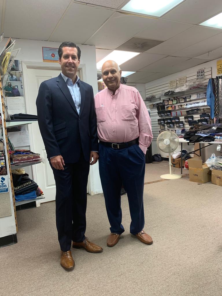 Custom tailored suit